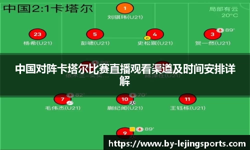 中国对阵卡塔尔比赛直播观看渠道及时间安排详解